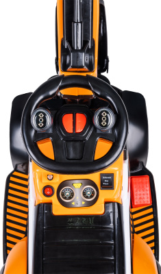 Детский электромобиль экскаватор SR9936 оранжевый