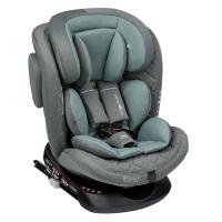 Автокресло Indigo Smart Isofix 0-36 кг  Серый-зелёный